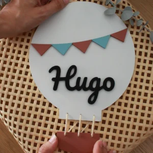 Globo Aerostático con Nombre