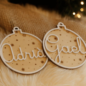 Bola de Navidad Copos de Nieve