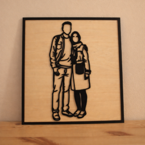 Cuadro Silueta Personalizado