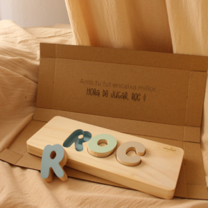 Puzzle de Madera de Pino Personalizado